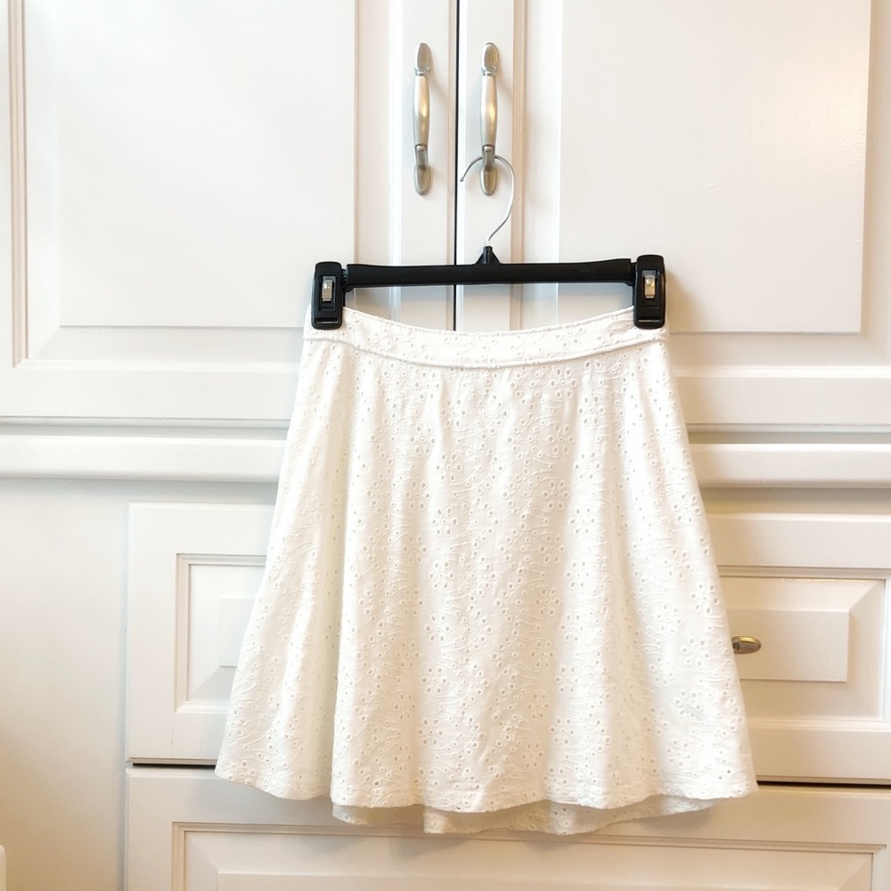 NWT Hollister White Lace Skirt